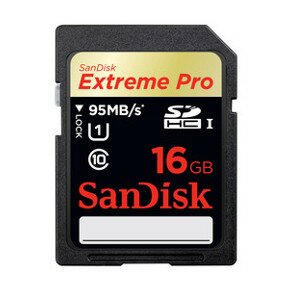 SanDisk SDHC-Karte 16GB Extreme Pro 95MB/s