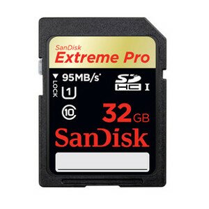 SanDisk SDHC-Karte 32GB Extreme Pro 95MB/s