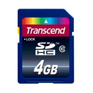 Transcend SDHC-Karte 4GB Class10