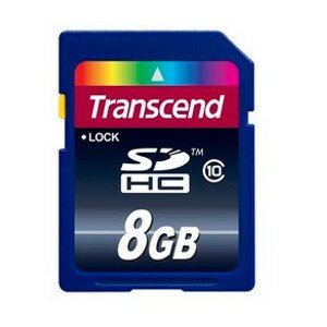Transcend SDHC-Karte 8GB Class10-Sonderangebot