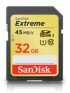 SanDisk SDHC-Karte 32GB Extreme Class10 45MB/s