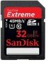SanDisk SDHC-Karte 32GB Extreme Class10 45MB/s