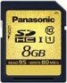 Panasonic SDHC-Karte 8 GB Class10 gold (RP-SDA08GE1K)