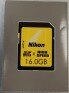 Nikon SDHC Card High Speed 16 GB - Sonderangebot