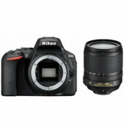 Nikon D5500 Kit inkl. AF-S DX 3,5-5,6 / 18-105 mm G ED VR schwarz