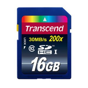 Transcend SDHC-Karte 16GB Class10-Sonderangebot