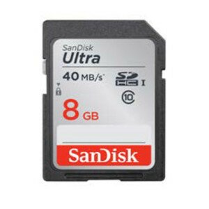 SanDisk SDHC-Karte 8GB Ultra UHS-1 Class10